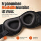 ✈️ 3D Memory Foam-rejsepude & mørklægningsøjenmaske – Ergonomisk nakkestøtte til behagelig rejse