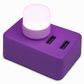 Mini bærbart USB-LED-nattelys