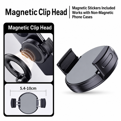 Universal Phone Clamp for Car Magnetic Mount Holders