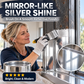 🎨 Vandbaseret sølvfarvet metallic-maling til renovering af metal