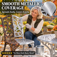 🎨 Vandbaseret sølvfarvet metallic-maling til renovering af metal