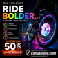 🥳2026 TOPTILBUD🥳💞Over 50.000 solgt!🚴✨ 50 % RABAT! Cykelhjulnavlys – 7 livlige farver og 18 dynamiske lysindstillinger. IP65-vandtæt, 8–12 timers batteritid. Hurtig klikmontering – lys op på din nattur! 🌙💡